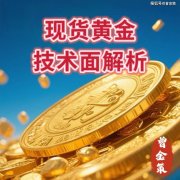 从技术面上看：金价维持
